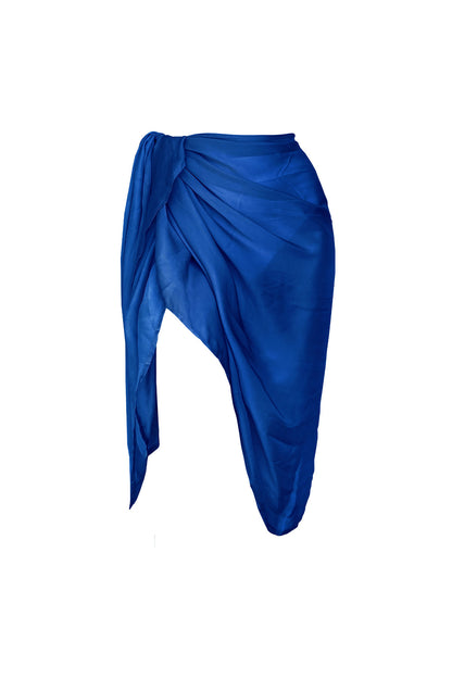 Product image of the ultramarine blue Capri sarong.