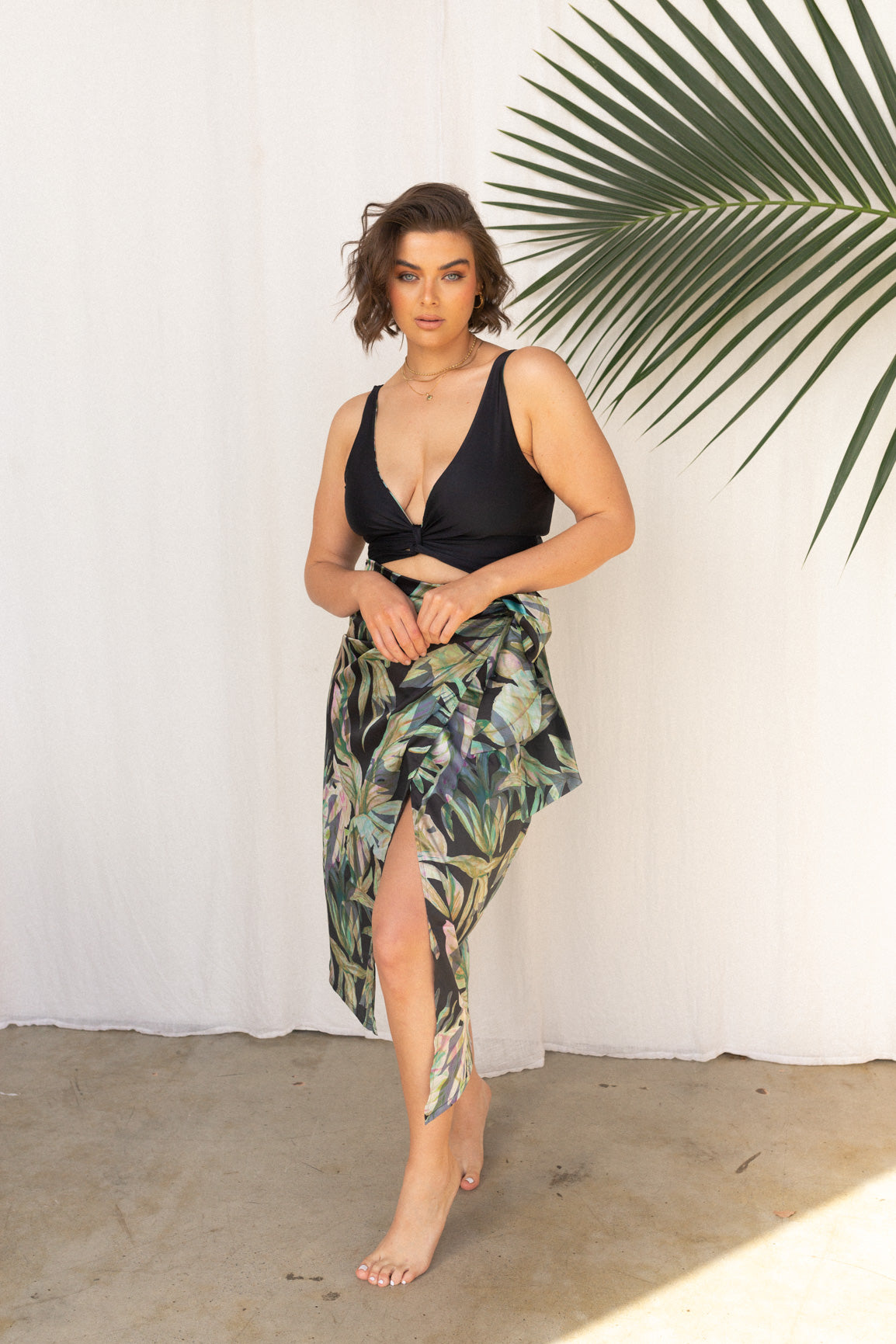 Isla Wrap Skirt in Martinique | Beach Cover-Up | Women's Skirt